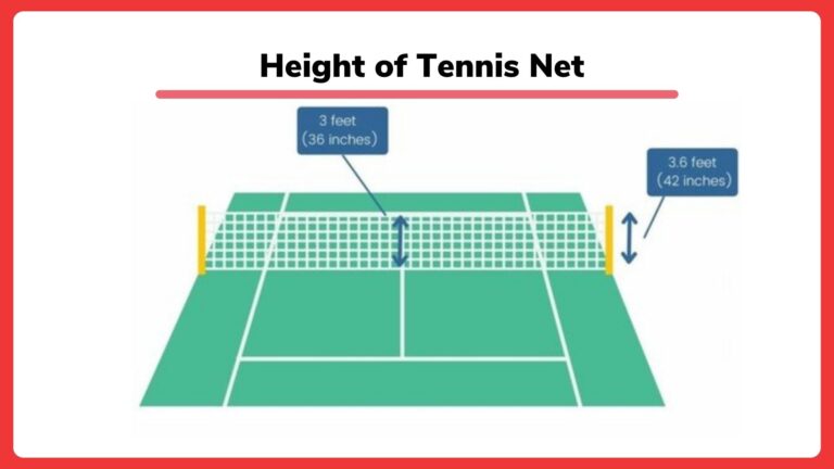 How High is a Tennis Net