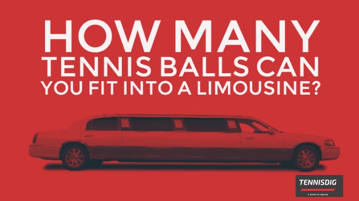 How many Tennis Balls Fit in a Limo